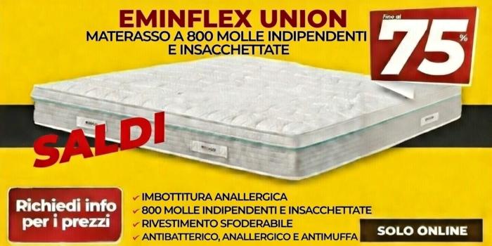 Offerta materassi anatomici Union di Eminflex Offerta materasso Union Eminflex